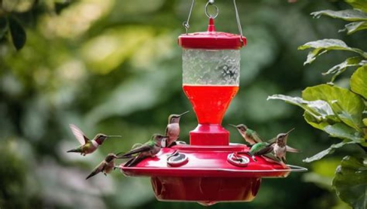 How do I keep ants off my hummingbird feeder?