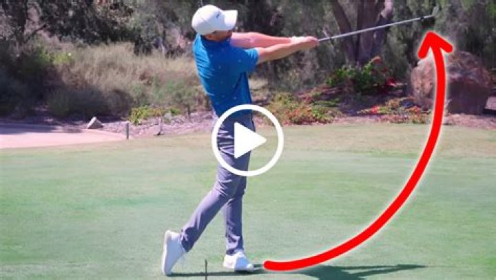 How do I know if I'm standing too close to the golf ball?