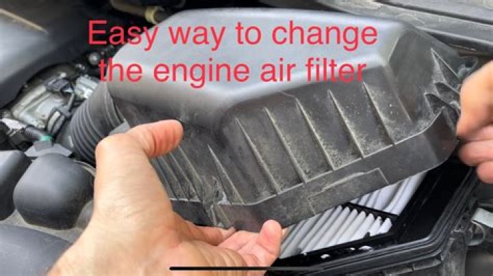How do I know if my engine air filter needs changing?