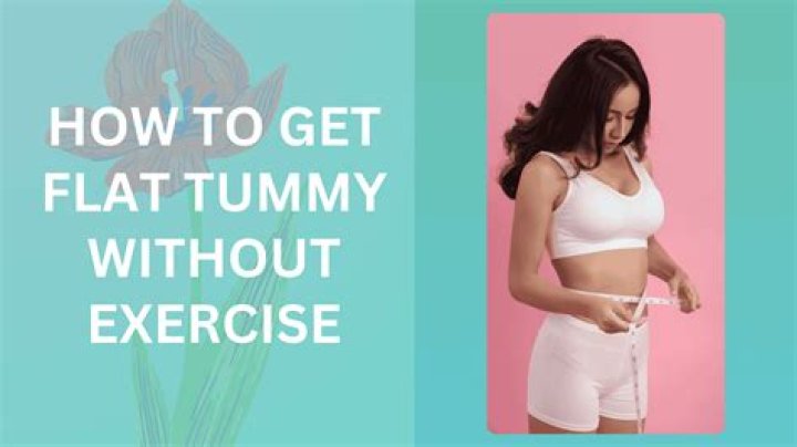 How do I make my tummy flat?