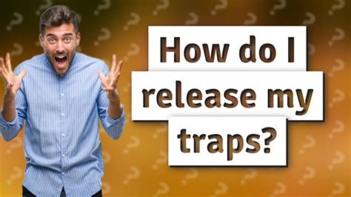 How do I release my traps?