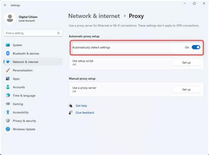 How do I reset my proxy settings on Chrome?