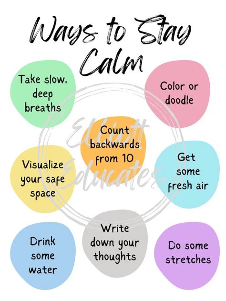 How do I stay calm without reacting?