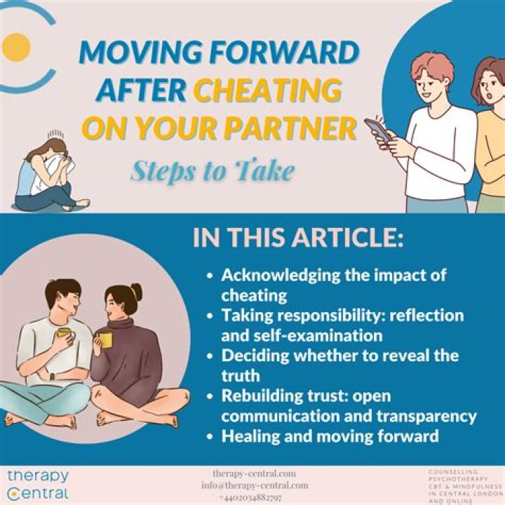 How do I trust my partner again after cheating?