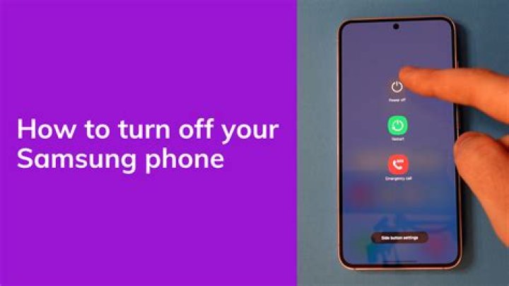 How do I turn off my Samsung Galaxy phone?