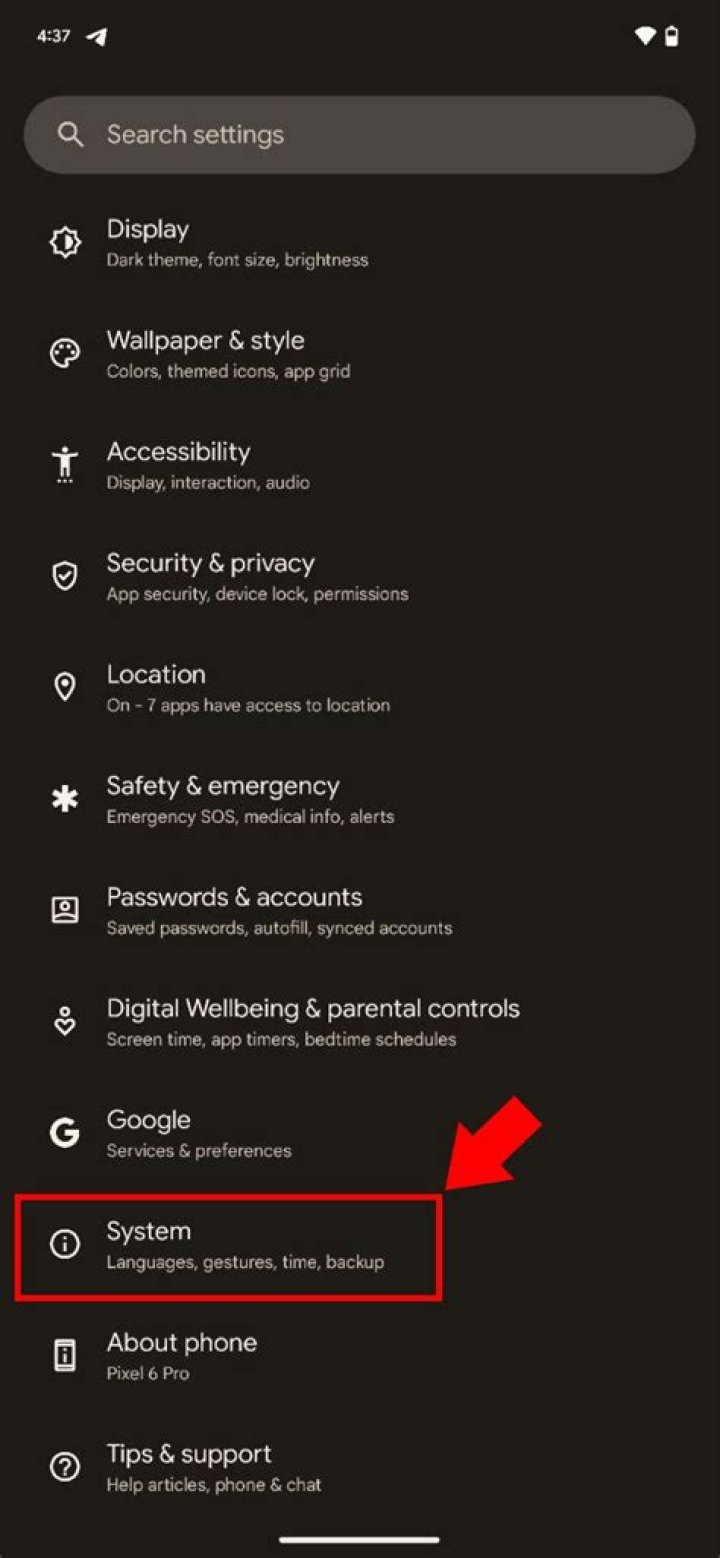 How do I turn on screenshot security?