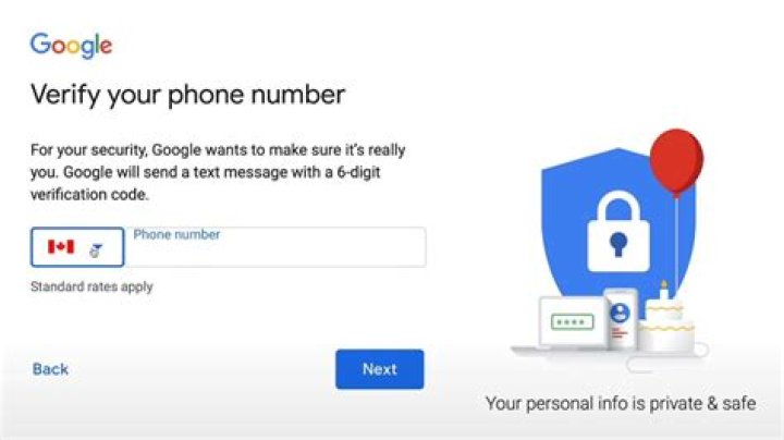 How do I verify my Google Account on my phone?