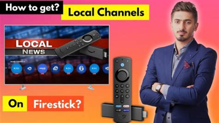 How do I watch local channels on FireStick?