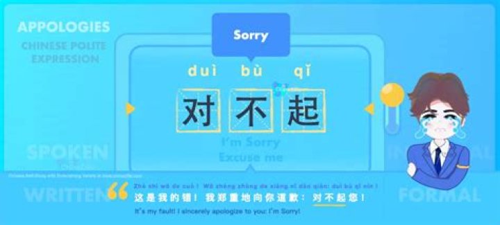 How do you answer a dui bu qi?