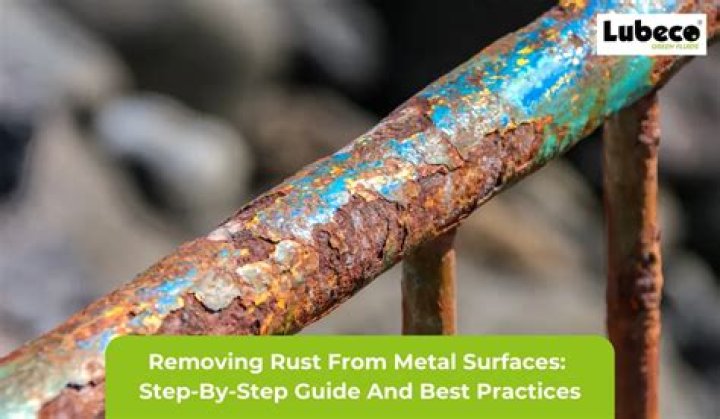 How do you clean metal before painting?