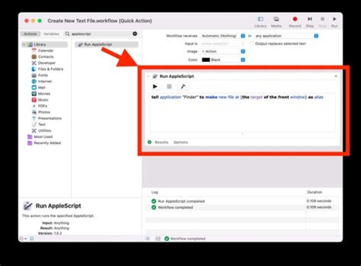 How do you create a text File on Mac?