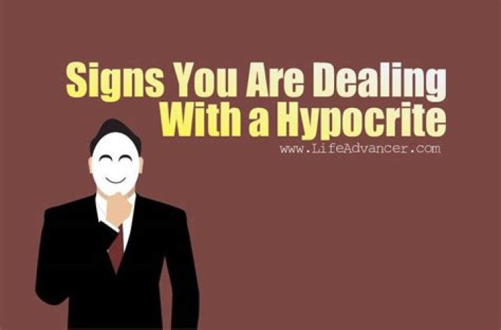How do you deal with a hypocrite?