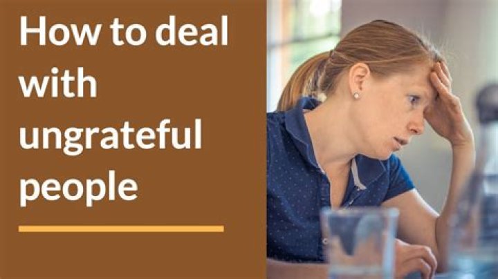 How do you deal with an ungrateful teenager?