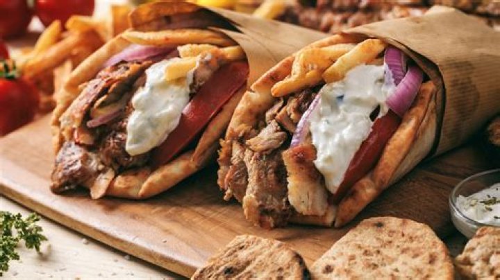 How do you eat a gyro?