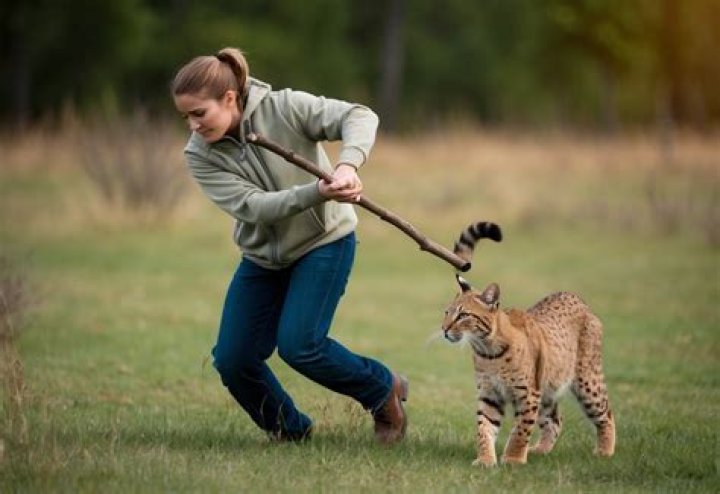 How do you fight off a bobcat?