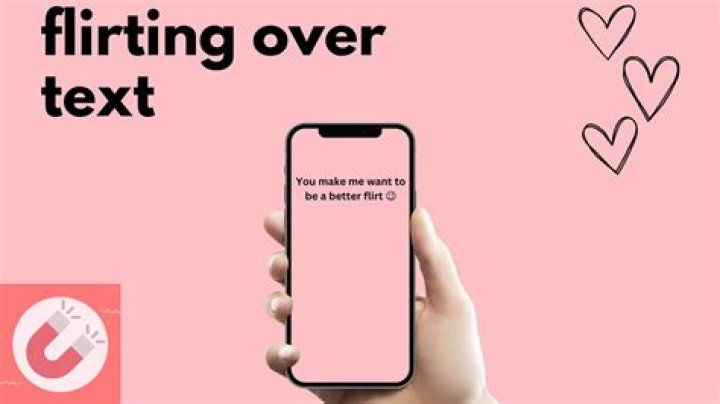 How do you flirt over text kissing?