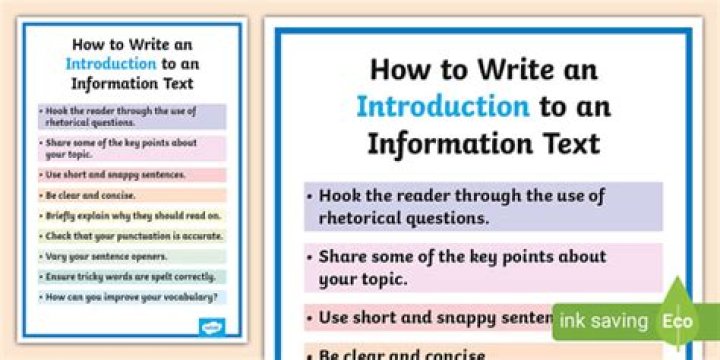 How do you identify important information in a text?