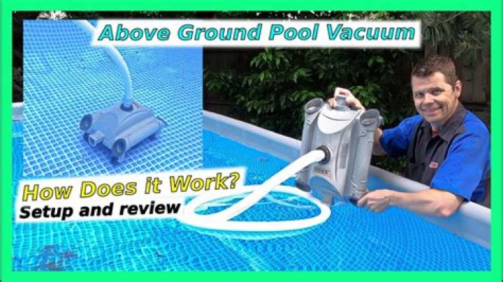 How do you keep a small above ground pool clean?