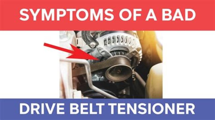 How do you know if your serpentine belt tensioner is bad?