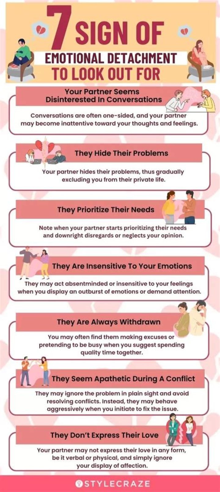 How do you know if you're emotionally distant?