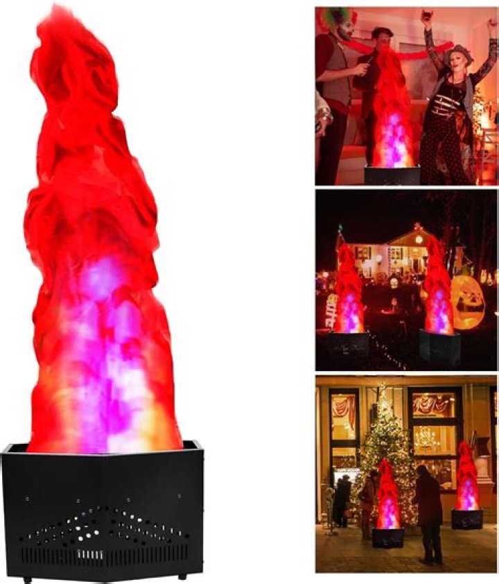 How do you make fake fire?