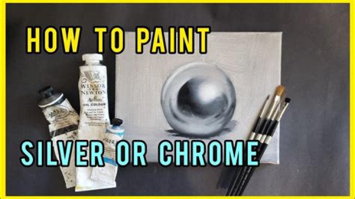 How do you make paint look silver?