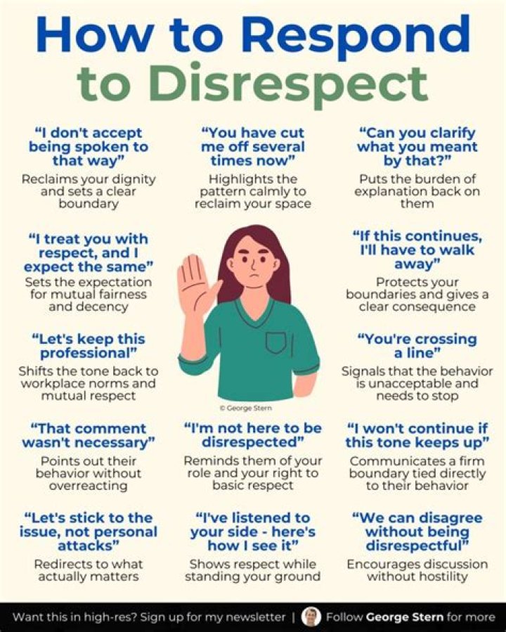 How do you politely disrespect someone?