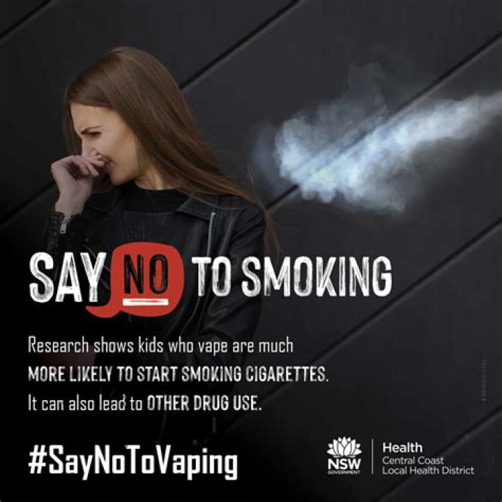 How do you say no vaping?