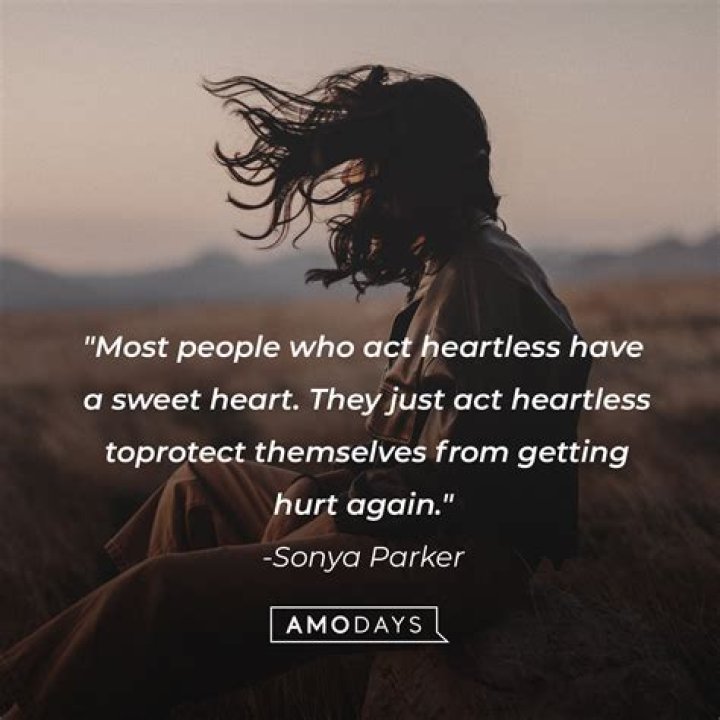 How do you spot a heartless person?