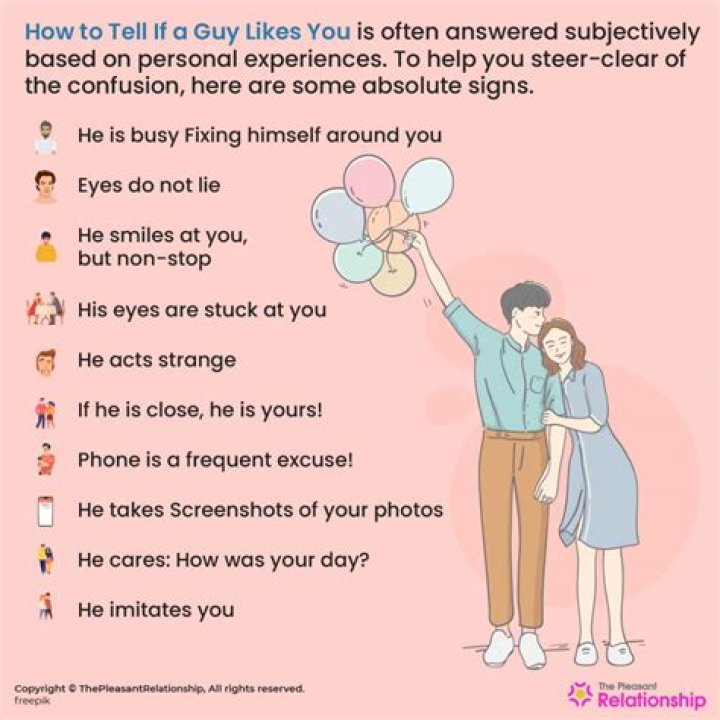 How do you tell if a guy is enjoying making out?