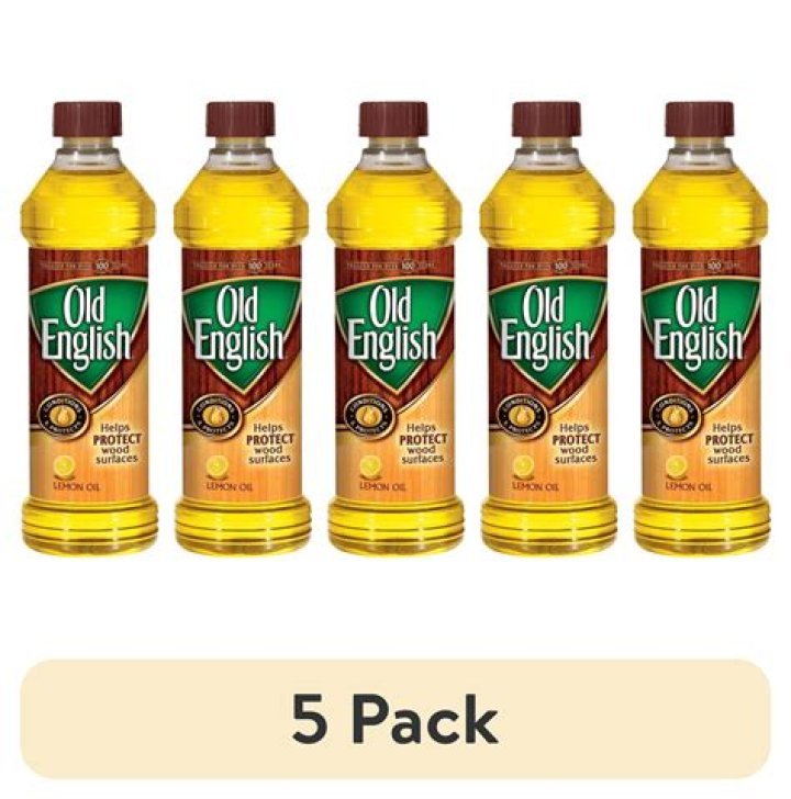 How do you use Old English Lemon Oil on hardwood floors?