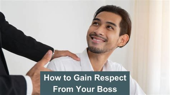 How does a manager gain respect?