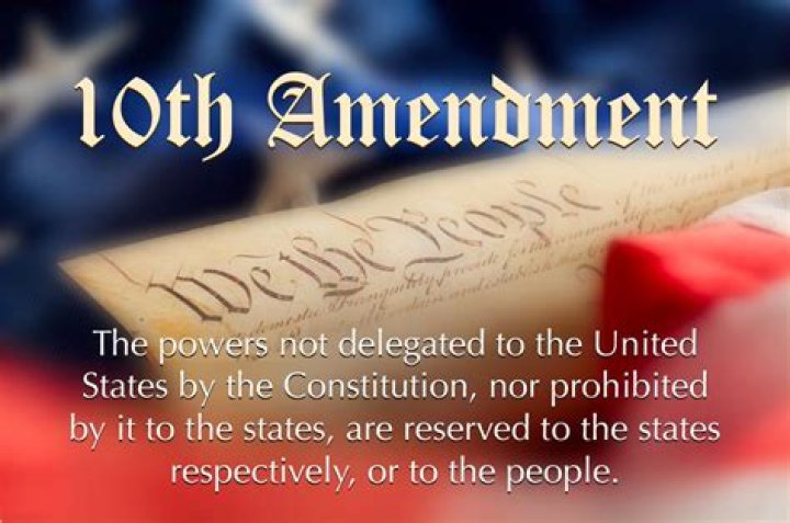 How does the 10th Amendment create a limited government?