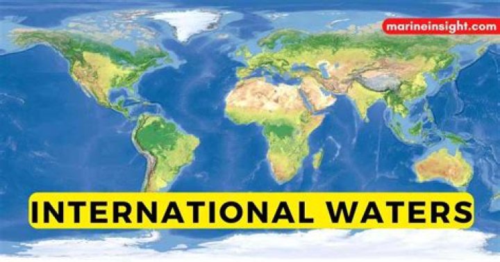 How far away from a country is international waters?