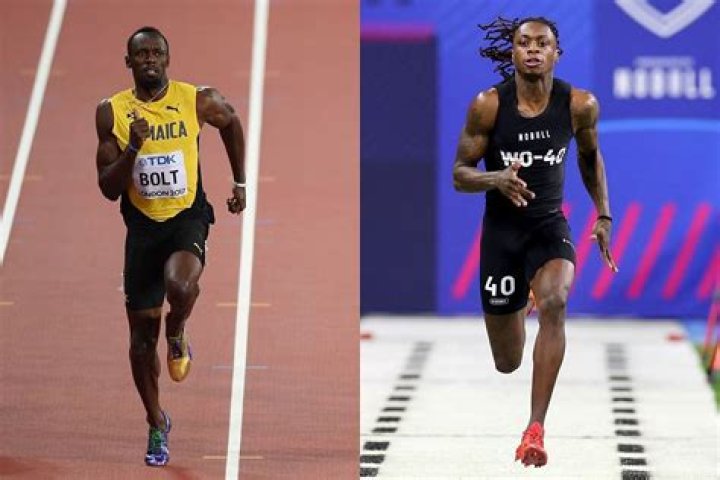 How fast would Usain Bolt run a 40?