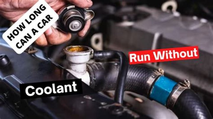 How long can you drive without coolant?