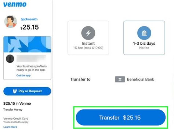 How long does a Venmo transfer take?