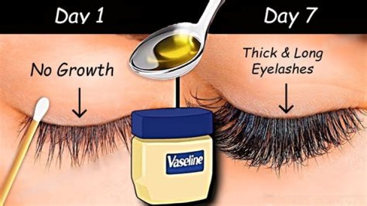 How long does it take for Vaseline to grow eyebrows?