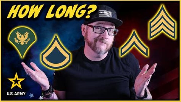 How long does it take to rank up as an officer in the military?