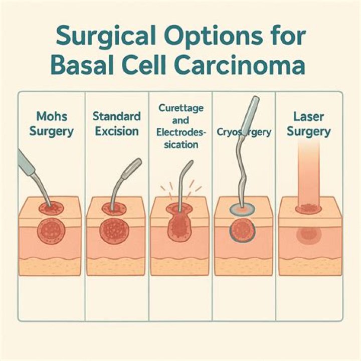 How long does it take to recover from basal cell carcinoma surgery?