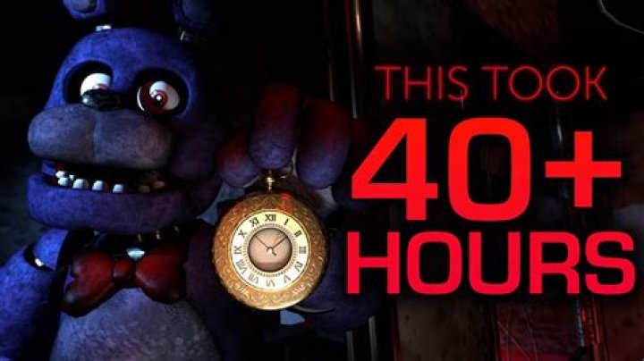 How long is an hour in FNAF 1?