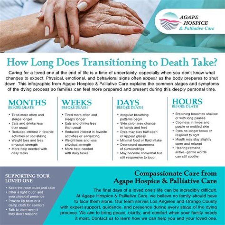 How long is end of life stage?