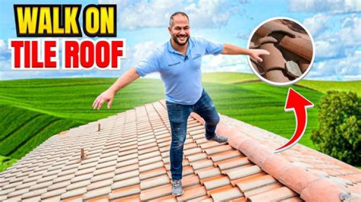 How long until I can walk on tiles?