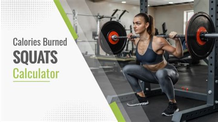 How many calories do 10 squats burn?