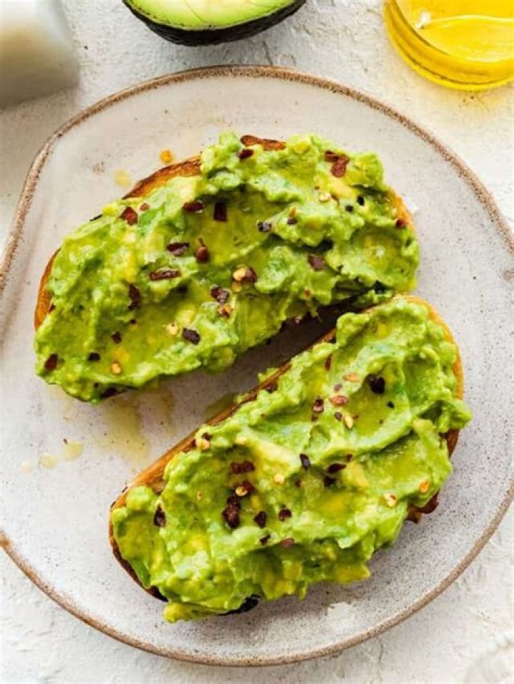 How many calories is 2 slices of avocado toast?