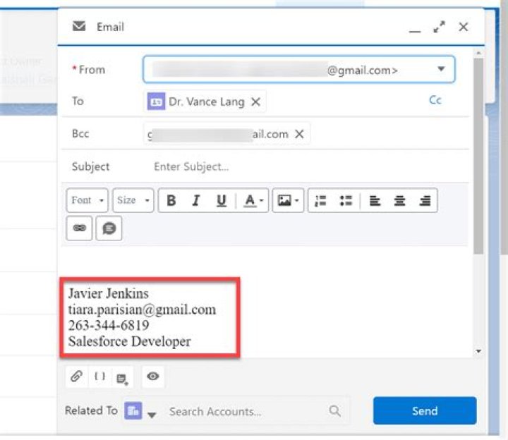 How many characters should an email address have?