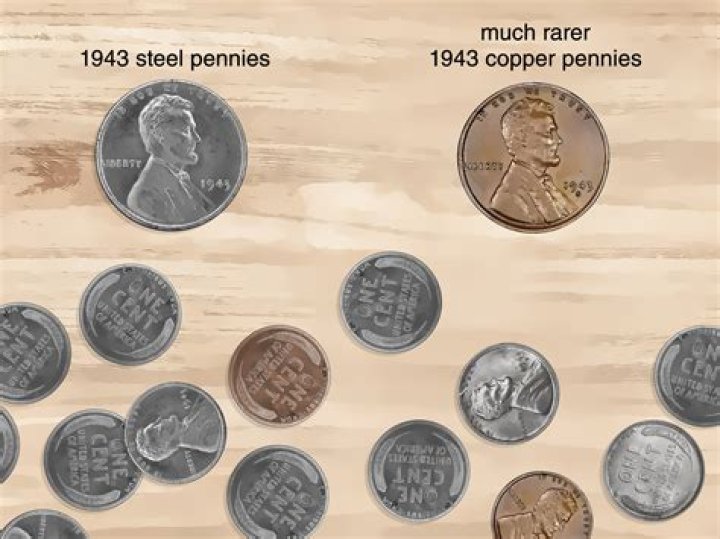 How many copper 1943 pennies have been found?