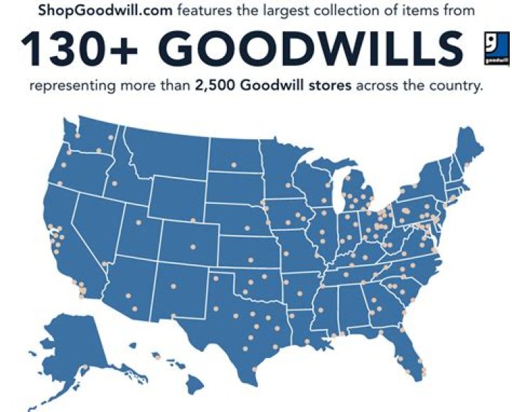 How many Goodwills are there in the US?