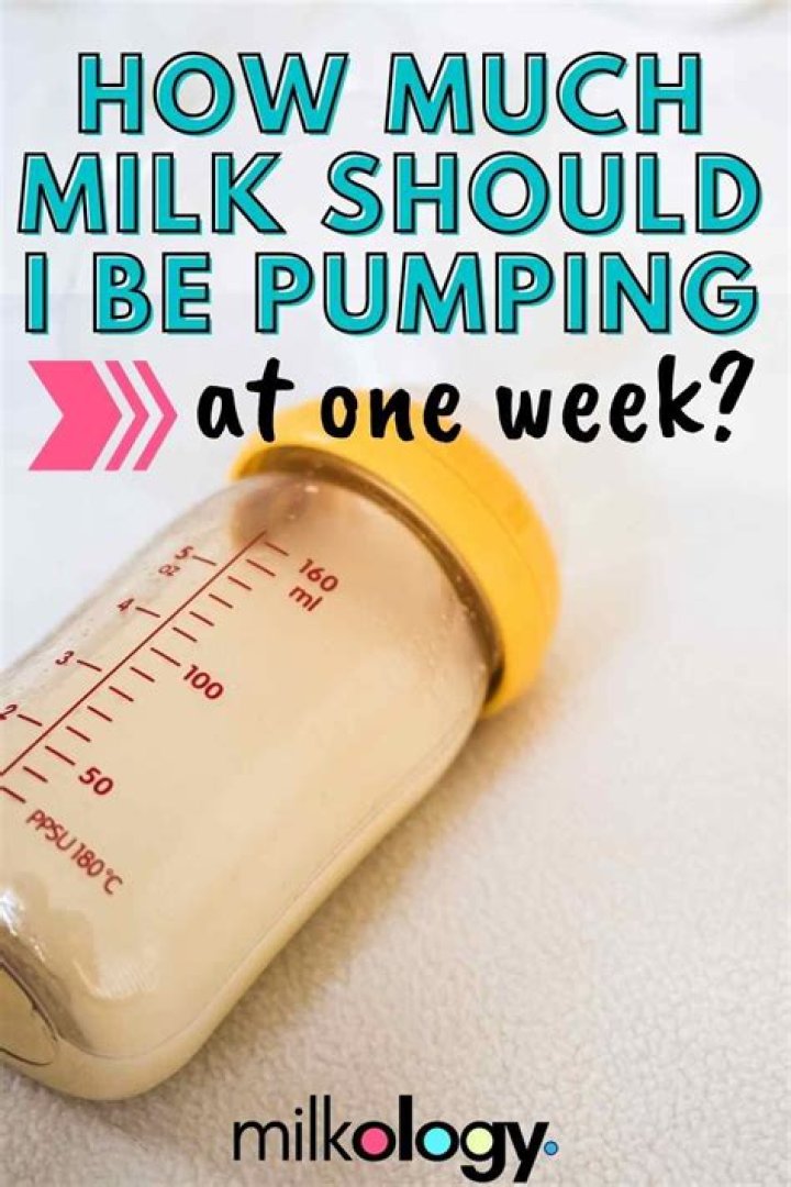 How many Oz should I be pumping at 2 weeks?