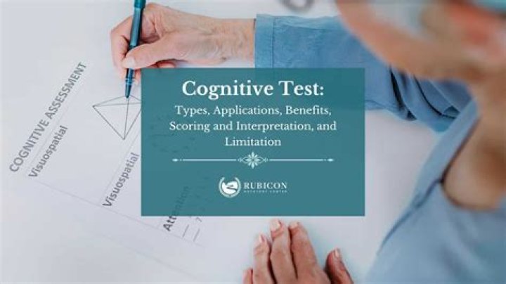 How many questions are on the cognitive test?